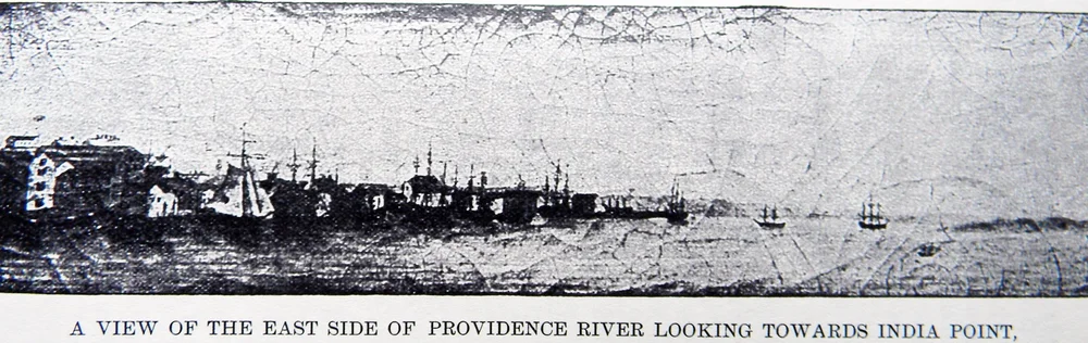 A View of the East Side of Providence River Looking Towards India Point.