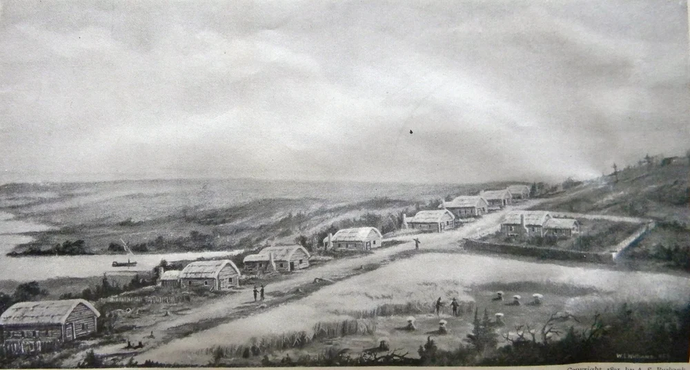 Illustration of early Plymouth