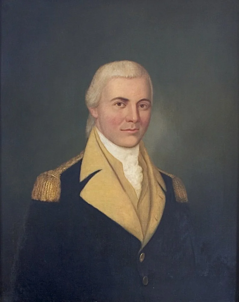 Painting of a youthful James Mitchell Varnum Courtesy of Brown University Collections