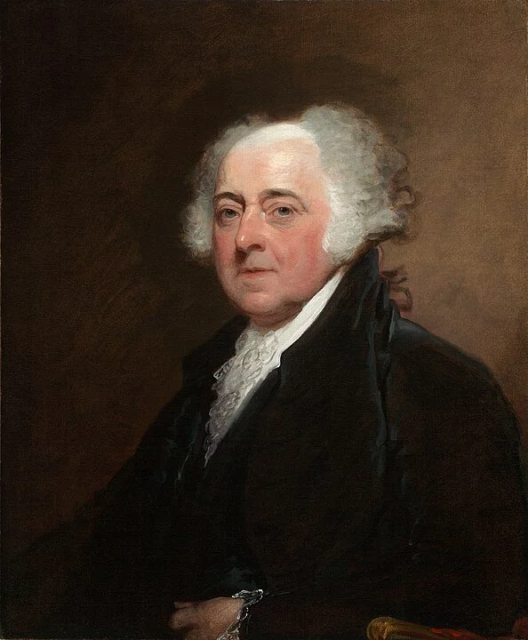 Adams as portrayed by John Trumbull 1798