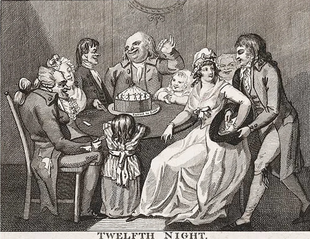 12th Night Cake Party Scene, 1794
