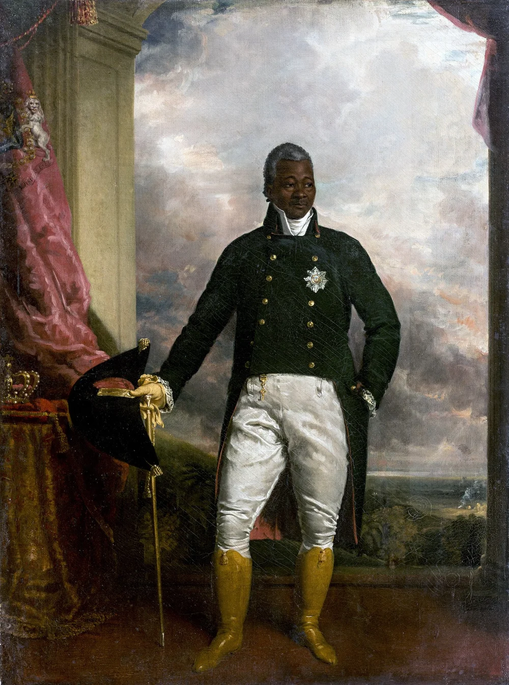 Portrait of Henri Christophe by Richard Evans 1816