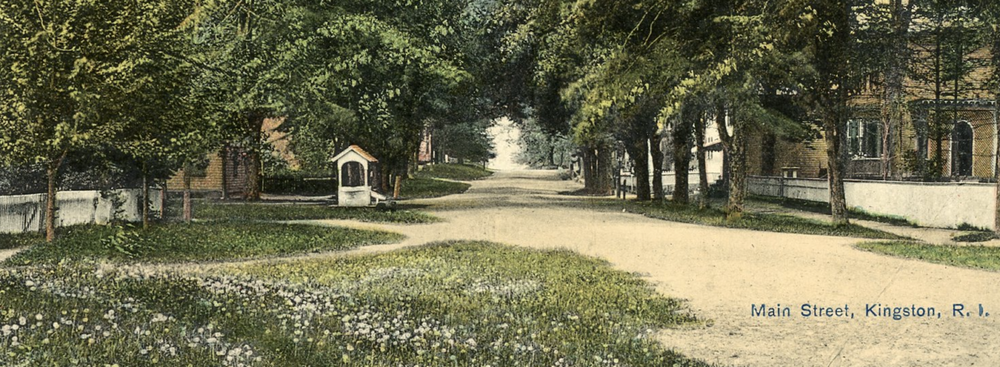 Old view of Kingston, RI