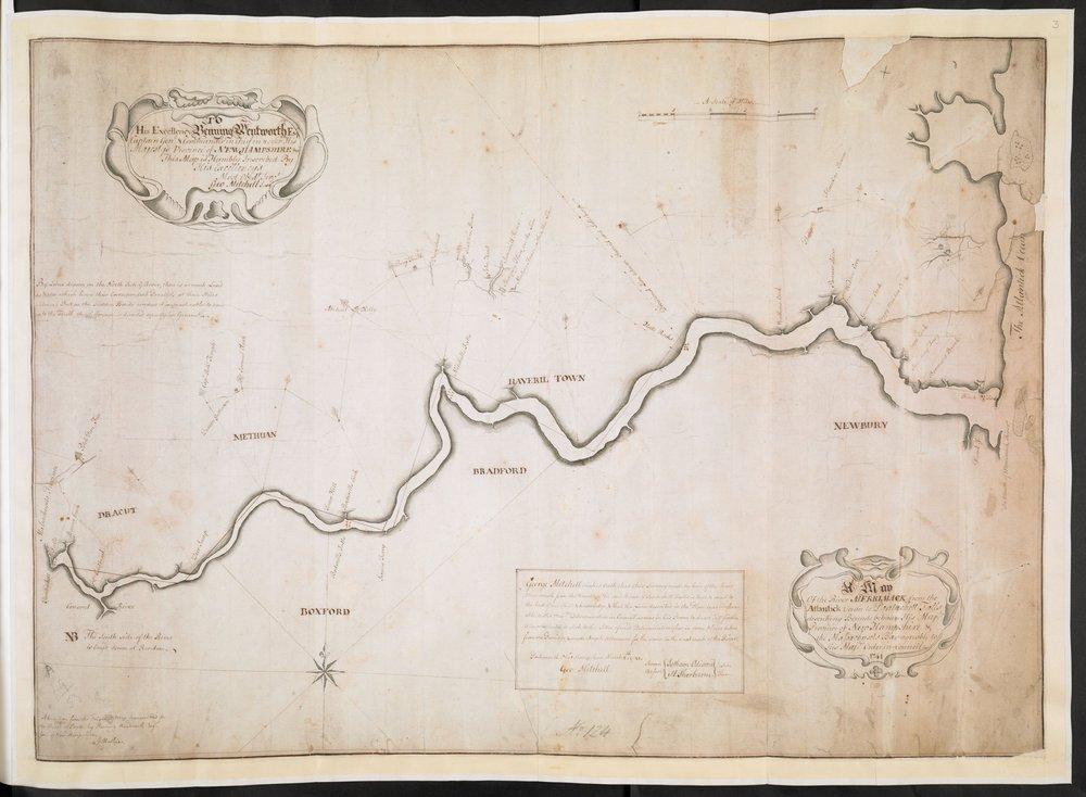 Illustration of the Merrimack River as it flows through the Commonwealth Cortesy of Wikipedia