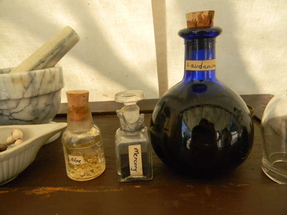 18th century standard medicines Courtesy of Dan Newman