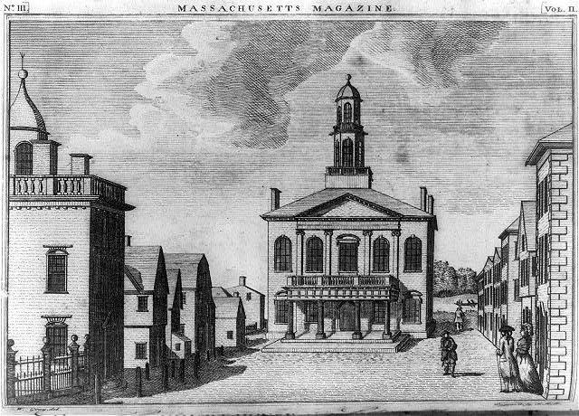 Image of the Salem, Massachusetts Courthouse of that period. Courtesy of Wikipedia Commons