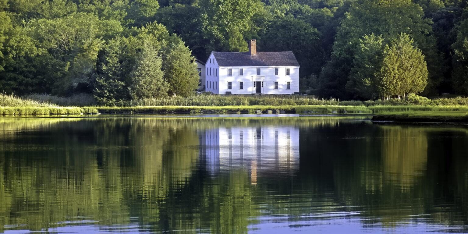Smiths Castle from water - Beckwith August 2016